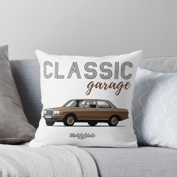 Item preview, Classic Garage W123 (brown) designed and sold by Motorpr1nts.