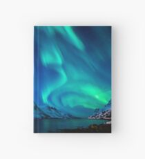Aurora Borealis, vollständig innerhalb lokalisiert Notizbuch
