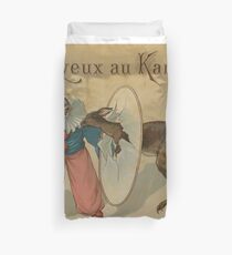 Jeu joyeux au kangourou, circa 1880 Duvet Cover