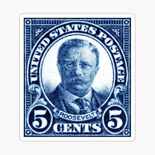 1922 Teddy Roosevelt Stamp