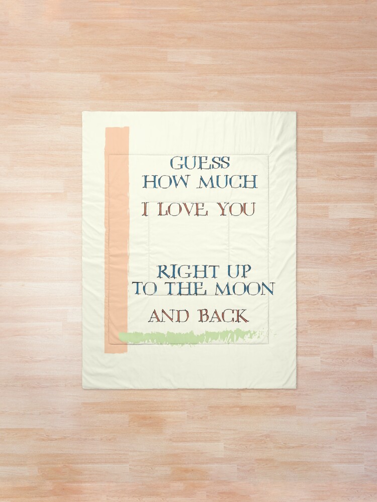 Alternate view of Guess How Much I Love You Comforter