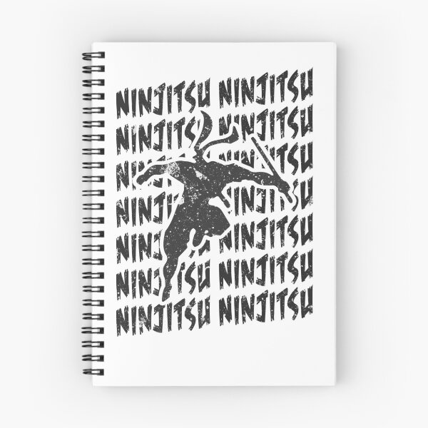 Item preview, Ninjutsu Repeat Ninja Martial Arts Training Black designed and sold by KNUXX Shop.