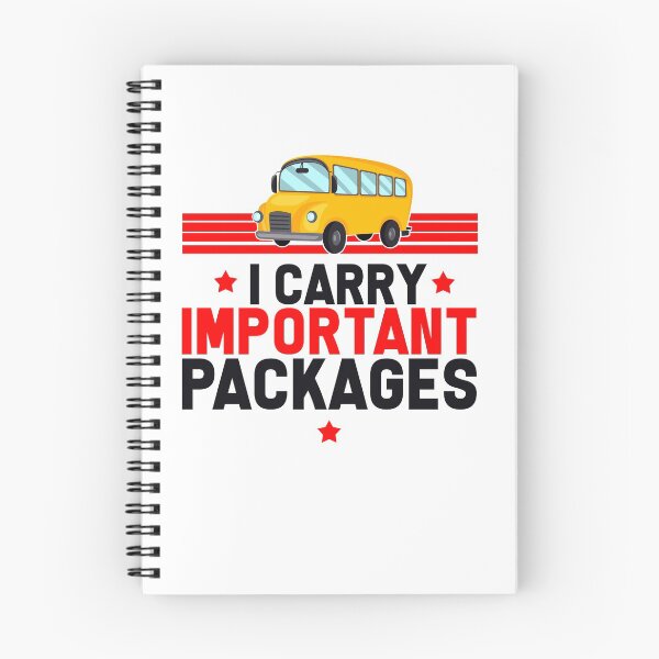 Item preview, Bus Driver - I Carry Important Packages designed and sold by design2try.