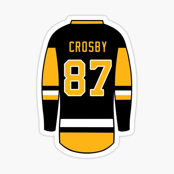 Sidney Crosby Jersey Sticker