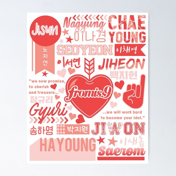 Item preview, Fromis_9 Collage designed and sold by lovely-day.