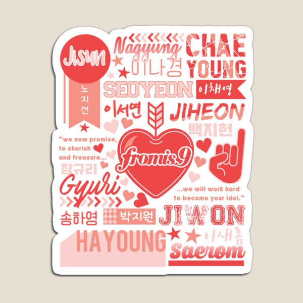 Item preview, Fromis_9 Collage designed and sold by lovely-day.