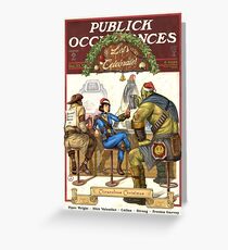 Fallout Public Vorkommen Weihnachten Edition Fan Art Grußkarte