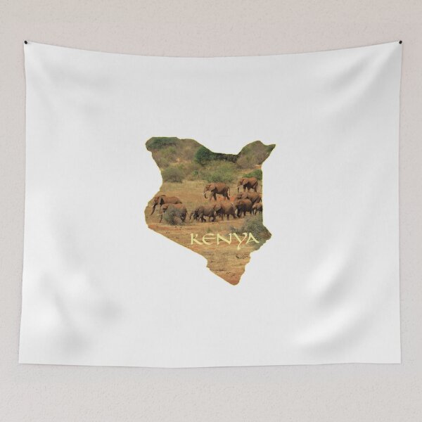 Item preview, Kenya - Kenya - Africa - Safari - Wildlife - Elephants designed and sold by TShirtsundMehr.