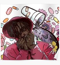JUICE WRLD ON DRGS Poster
