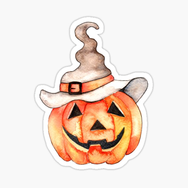 Halloween Pumpkin Sticker