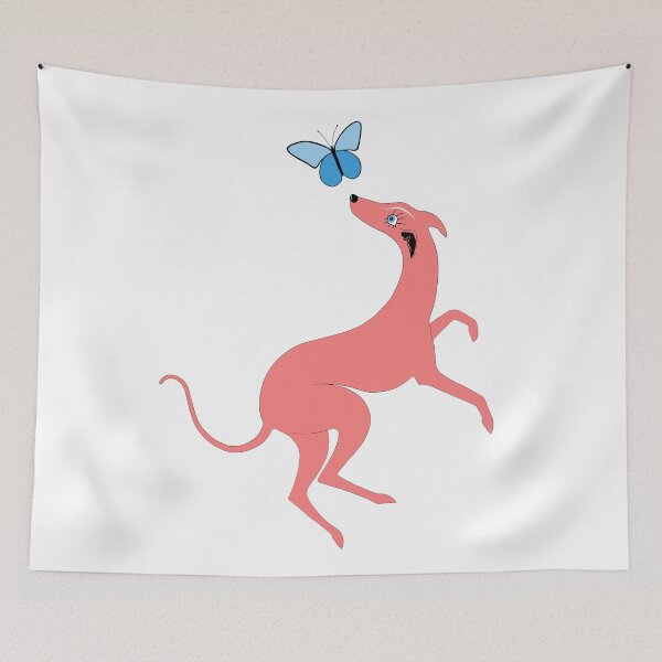 Item preview, Pink Whippet designed and sold by veryfastdog.