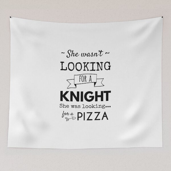 Item preview, She Wasn't Looking For A Knight designed and sold by Fairytale Farmer.