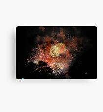 sparkles in the sky 3 Canvas Print