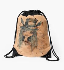 Alice Bonkers Drawstring Bag