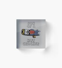 Wicked Christmas Design - Son of a Nutcracker Acrylic Block