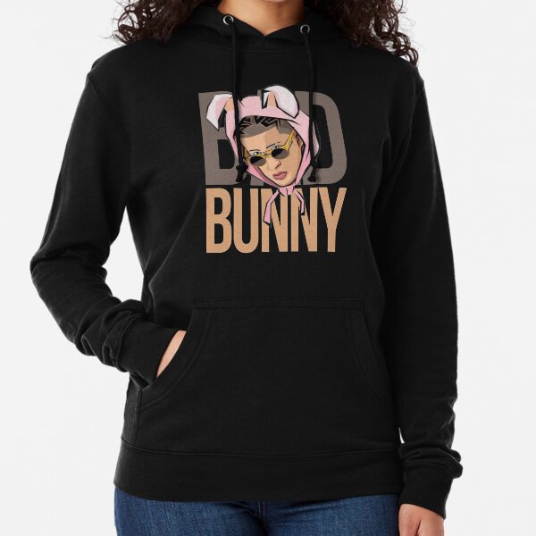BAD BUNNY Sudadera ligera con capucha