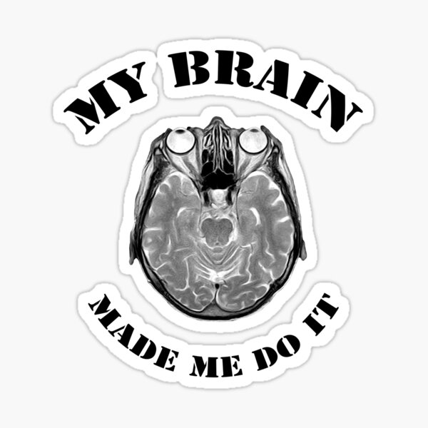 Brain Master Sticker