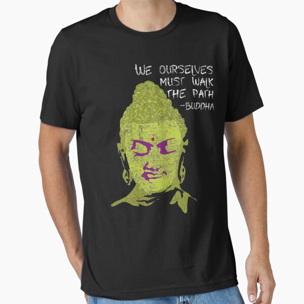 Item preview, We Ourselves Must Walk The Path | Gautama Buddha Quote designed and sold by Christopher Taylor.