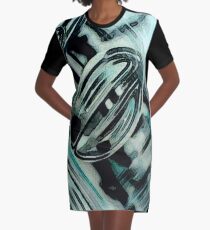 winter Graphic T-Shirt Dress