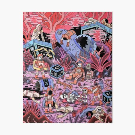 Chaos Art Board Print