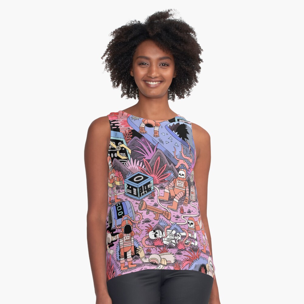 Item preview, Sleeveless Top designed and sold by jackteagle.