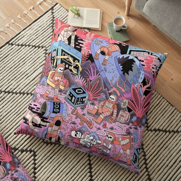 Chaos Floor Pillow