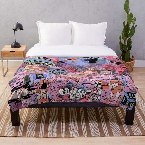 Chaos Throw Blanket