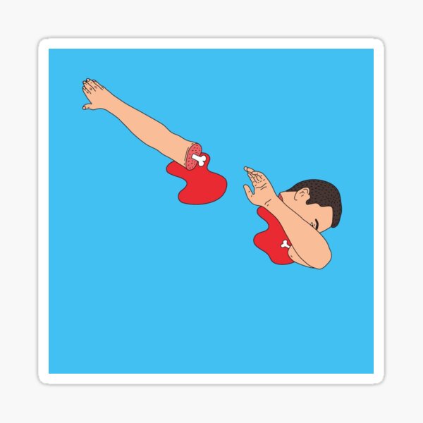 Dabbed to Death Sticker