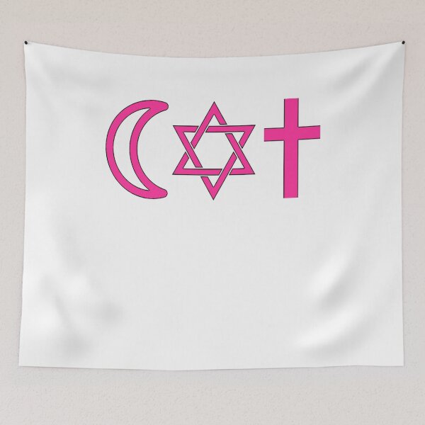 Item preview, Coexist religion god christian jew muslim designed and sold by zejose.