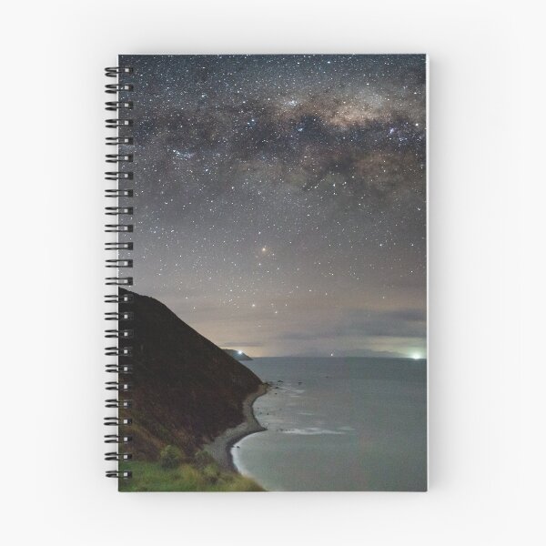 Item preview, The cliffs of Makara by Night designed and sold by shadowsanddust.