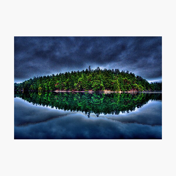 Curlew Island in the Weather Photographic Print