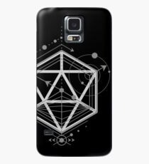 Alchemy Symbols Polyhedral D20 Dice Dungeons Crawler and Dragons Slayer Tabletop RPG Addict Case/Skin for Samsung Galaxy
