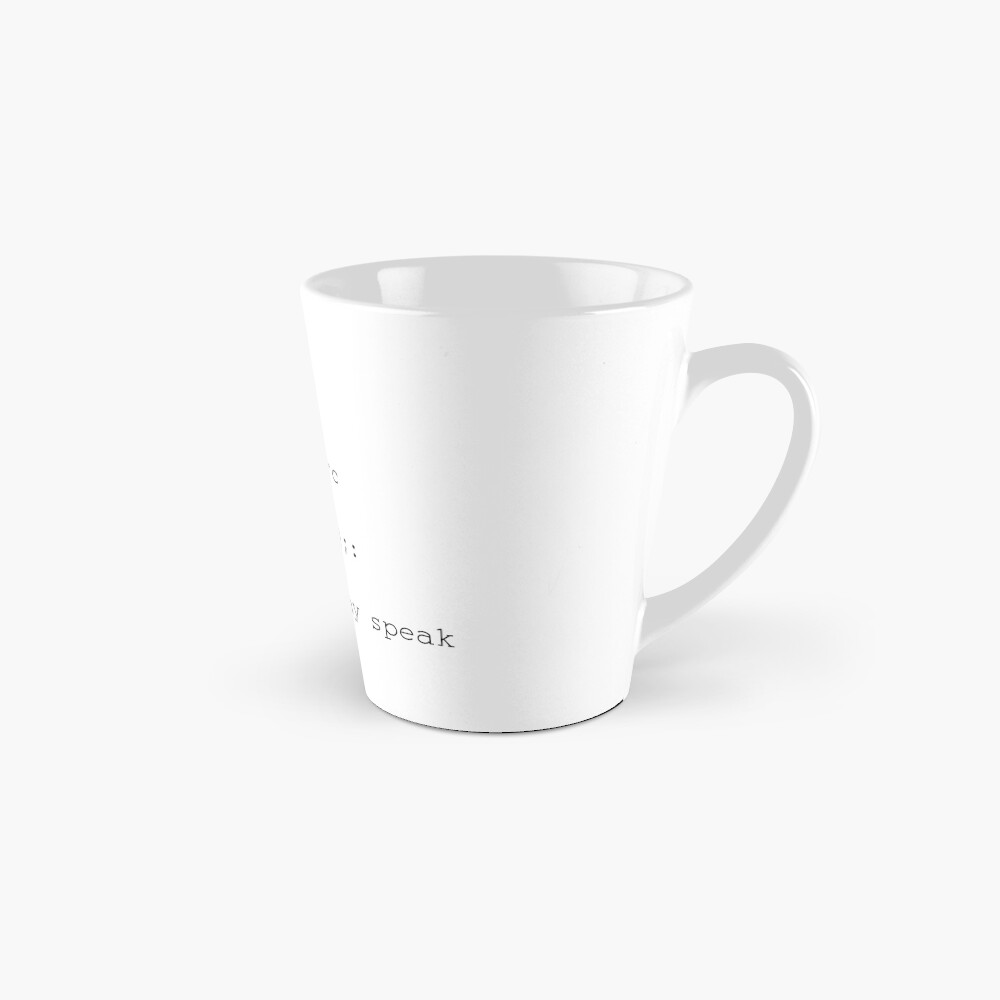 Item preview, Tall Mug designed and sold by skua74.