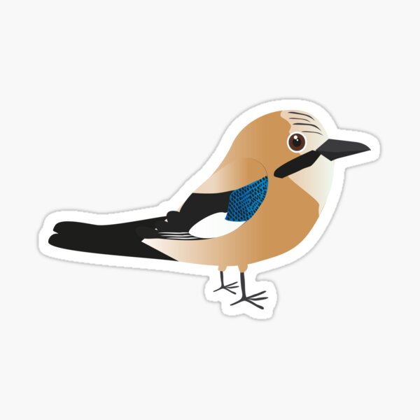 Item preview, Cute Eurasian jay designed and sold by Bwiselizzy.