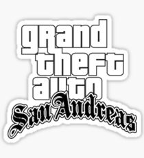 Grand Theft Auto SanAndreas Sticker