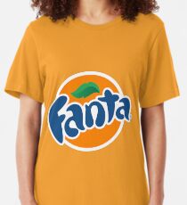 Fanta original orange logo Slim Fit T-Shirt