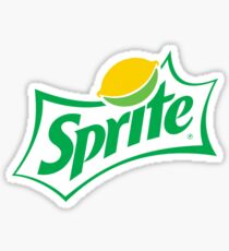 Original green sprite logo Sticker