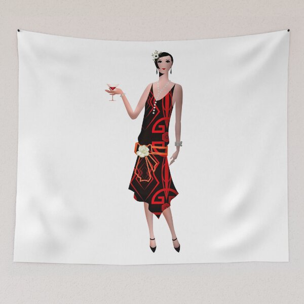 Item preview, Gatsby Flapper - 1920s Vintage Fashion designed and sold by Sapphire-X.