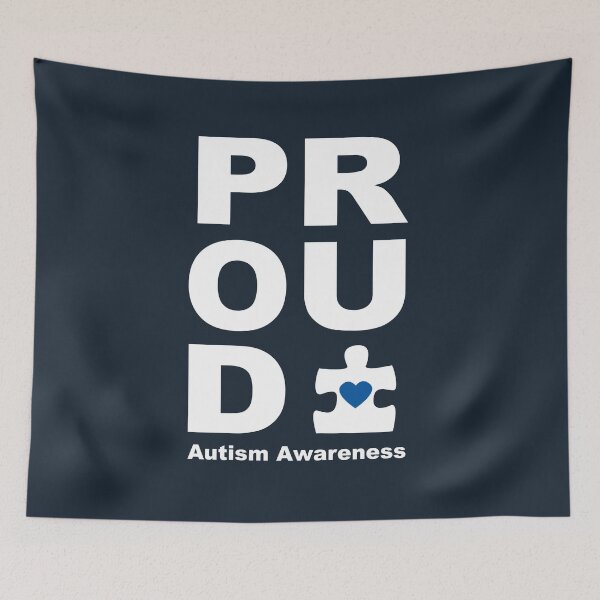 Item preview, Autistic and Proud  designed and sold by AutismHero.