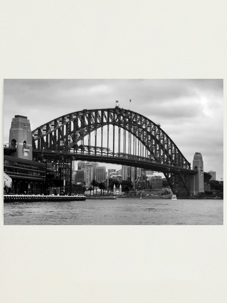 Alternate view of Sydney Harbour Bridge Photographic Print