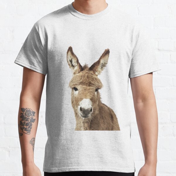 Donkey Portrait Classic T-Shirt