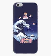 Thee great wave of Ponyo! iPhone Case