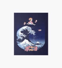 Thee great wave of Ponyo! Art Board
