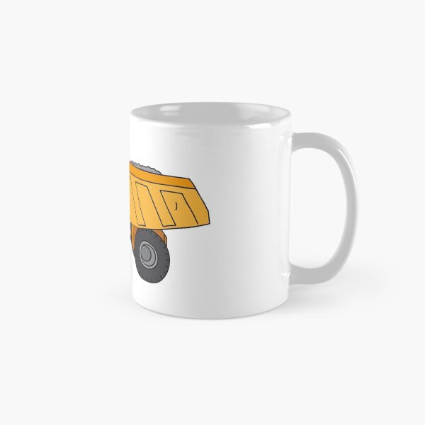 Item preview, Dump truck. Orange semitrailer designed and sold by Berlin-T-Shirt.