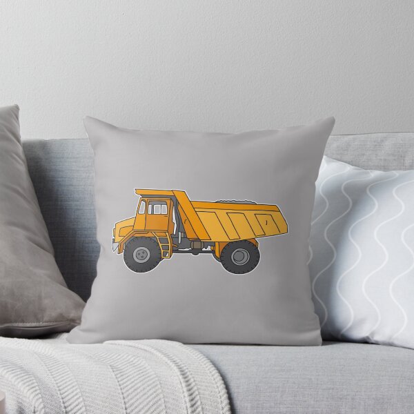 Item preview, Dump truck. Orange semitrailer designed and sold by Berlin-T-Shirt.