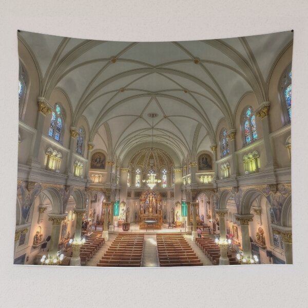 Item preview, St. Joseph Church Balcony View designed and sold by Adam Bykowski.