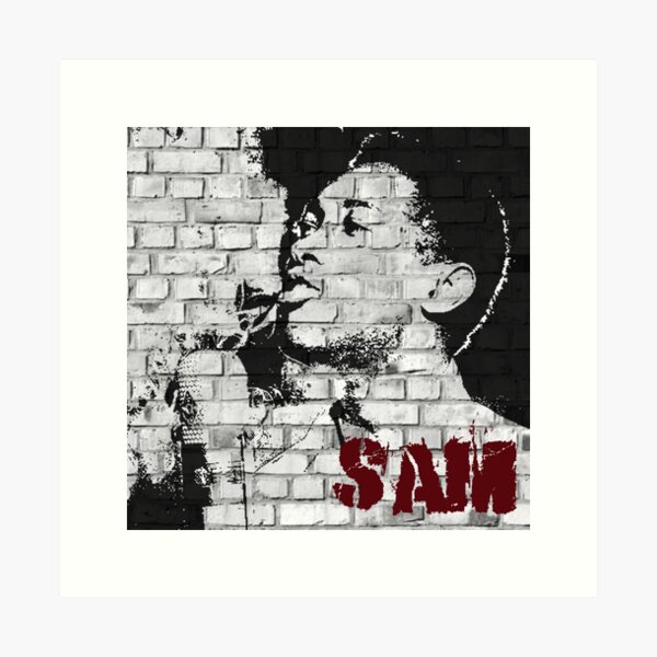 Item preview, Graffiti art: Sam Cooke designed and sold by halibutgoatramb.