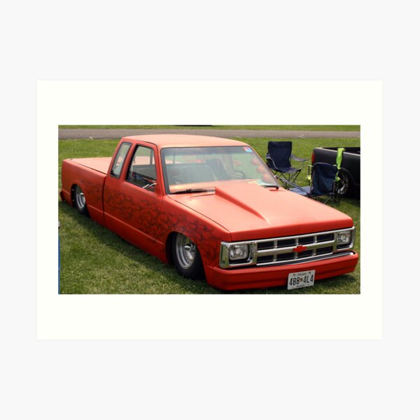 Chevy S10 Lowrider Art Print