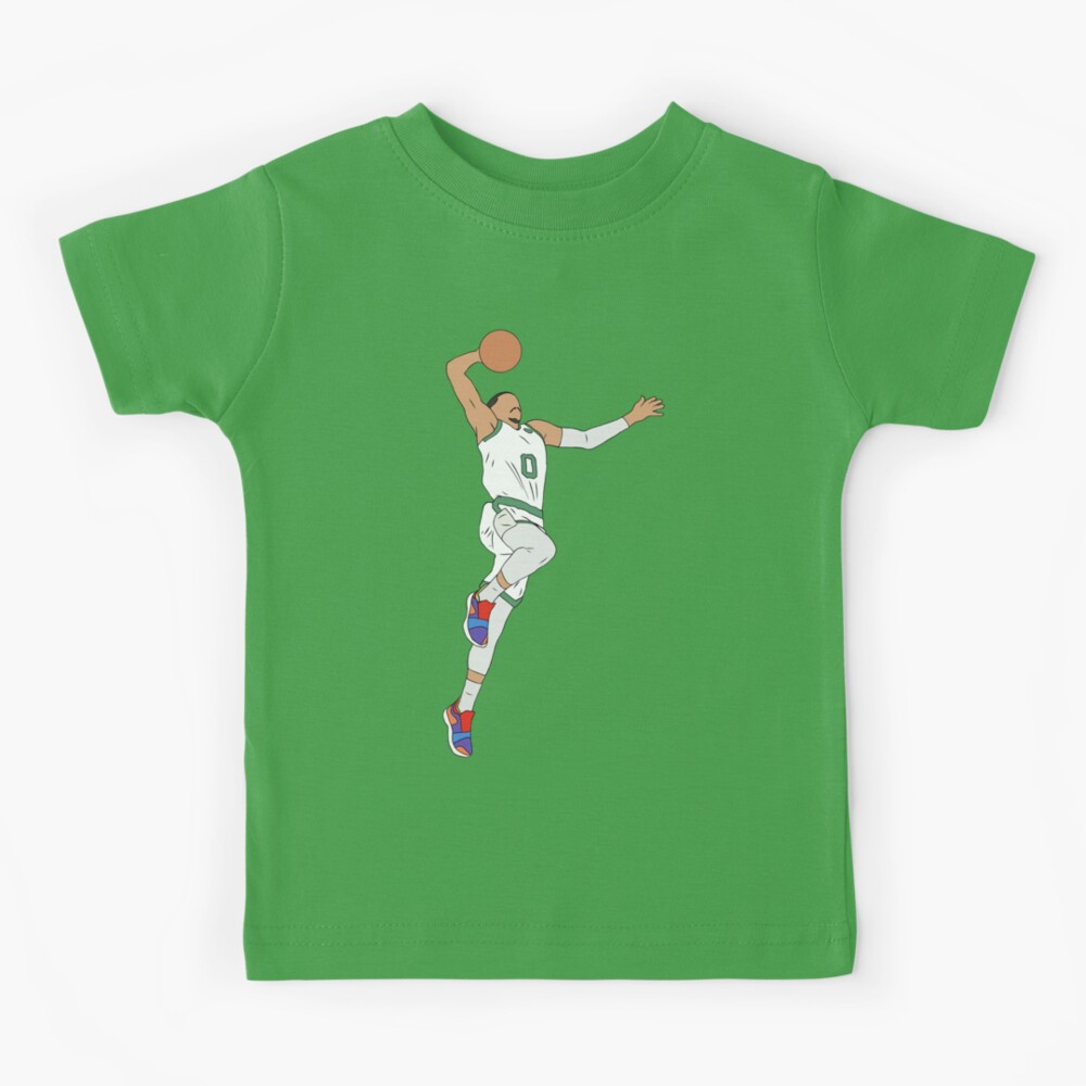 Jayson Tatum Holds The Release Kids T-Shirt for Sale by