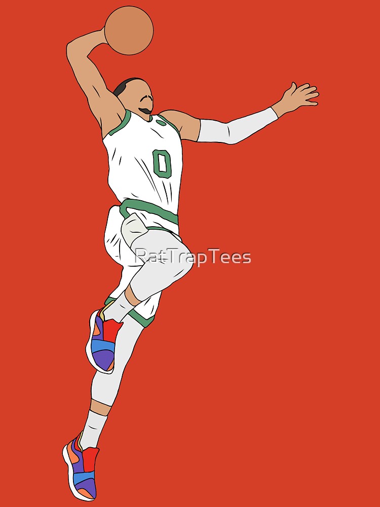 Jayson Tatum 3 Point Celebration Kids T-Shirt for Sale by RatTrapTees